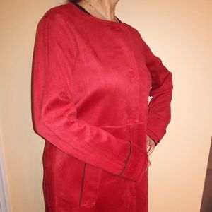 Philosophy Faux Leather Coat